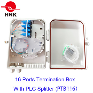 16 портов для подключения оптического кабеля (PTB116)